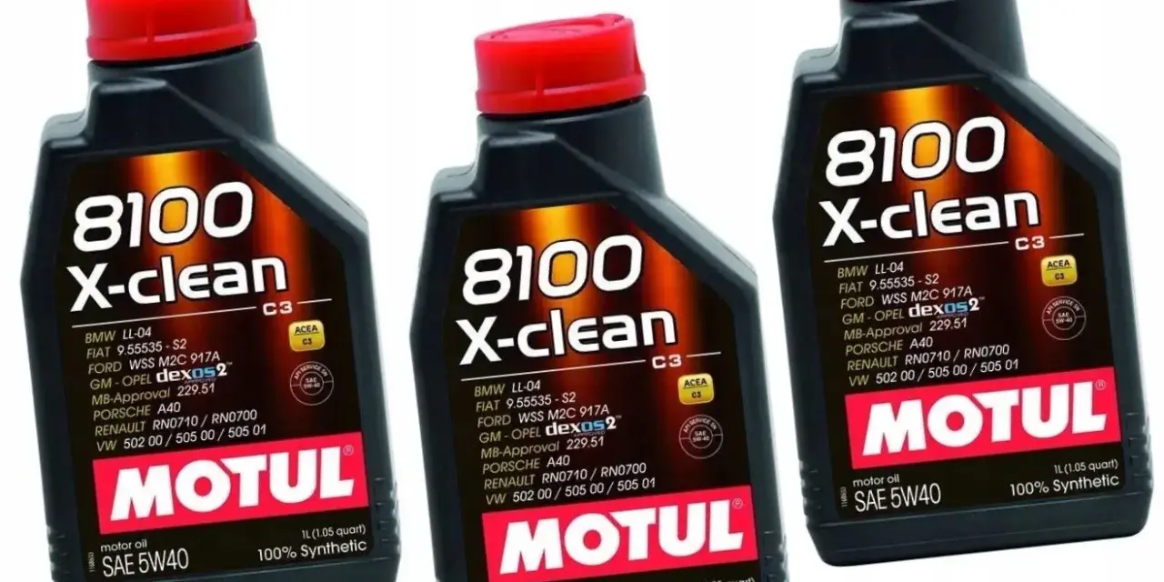 Motul 8100 X-clean 5W-40: Czy to olej dla Twojego auta z DPF?